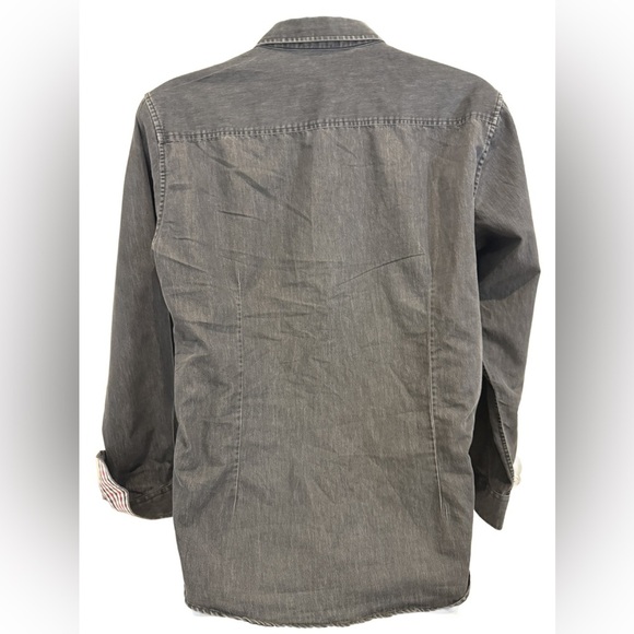 Coofandy Men's Gray Long Sleeve Shirt in XL - Picture 9 of 11